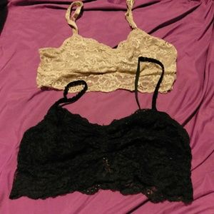Two Bralettes